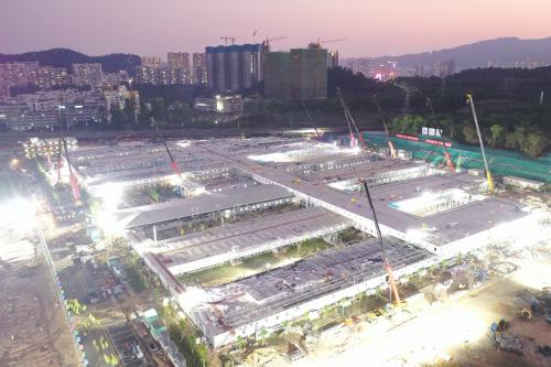 深圳“小汤山”基本完工 中建二局建设者再现深圳速度